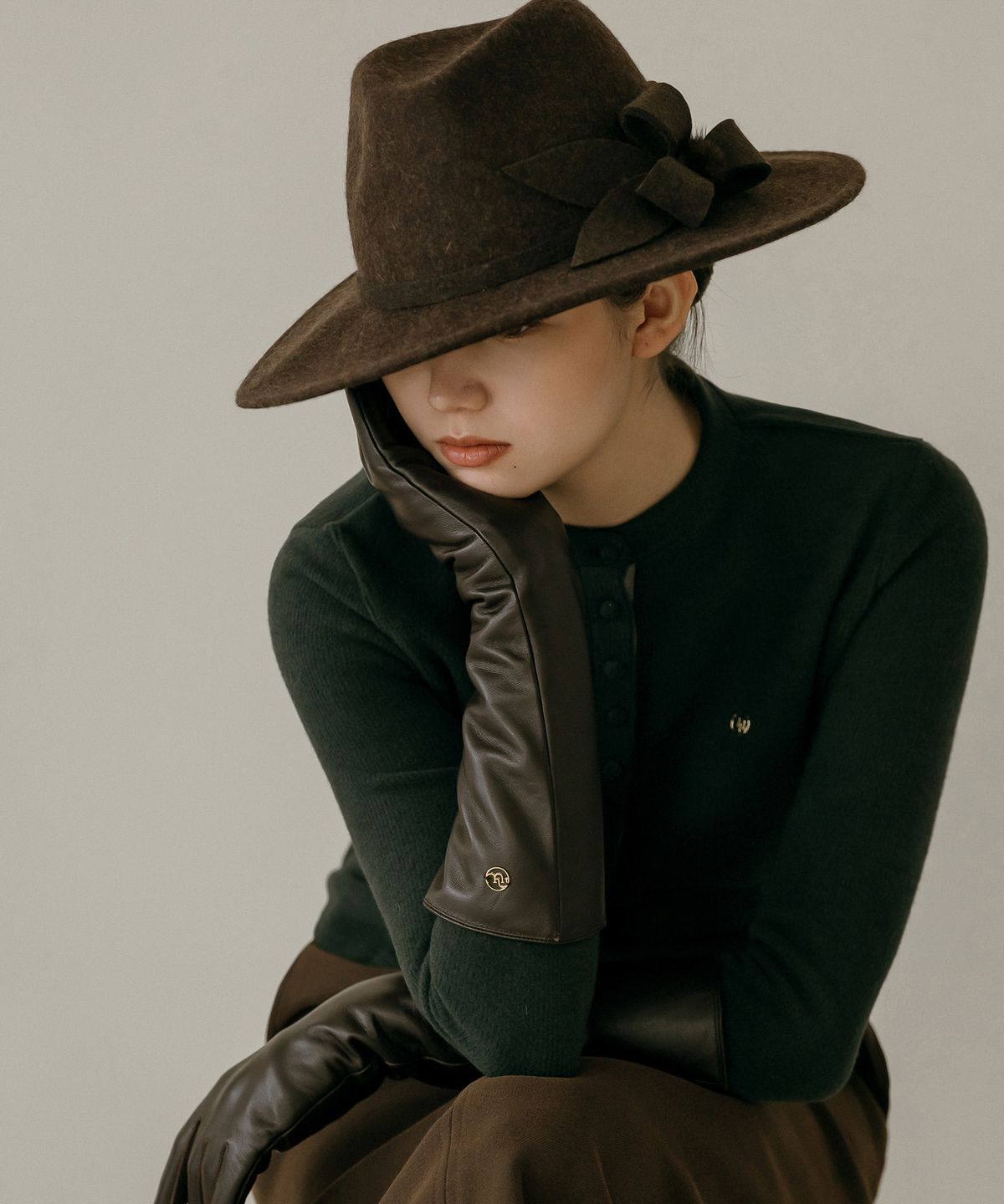 메이버유(MAYVERU) Tebe Lambskin Leather Gloves