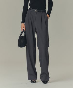 [W]투턱와이드슬랙스 - 2color MYPT02A1