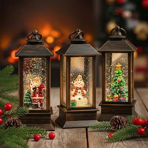 미니 크리스마스  스노우볼 LED 무드등