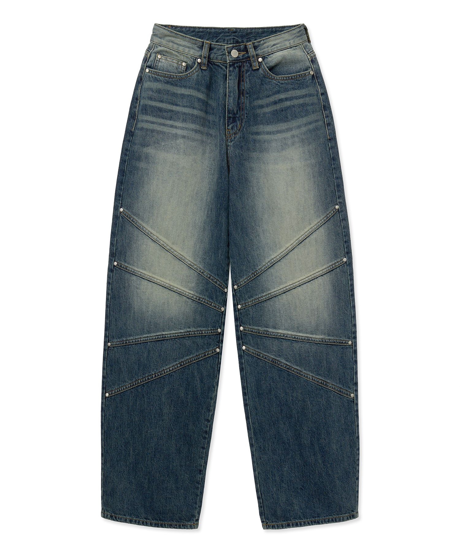 デニム・ジーパン [MIDNIGHT MOVE] Spider Pants (2 COLOR) MUSINSA | MIDNIGHT MOVE spider pants [blue]