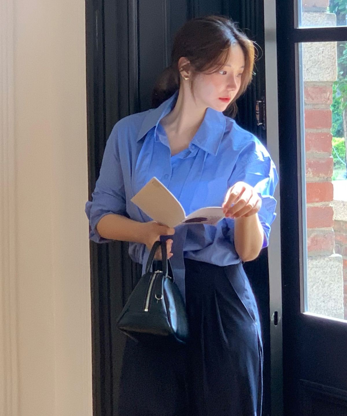 마인드브릿지 우먼(MIND BRIDGE WOMEN) [W][COUTURE]루즈핏타이셔츠 - 2color MYWS6271