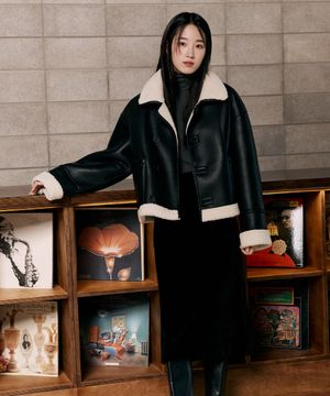 [W]코듀로이 밴딩 스커트