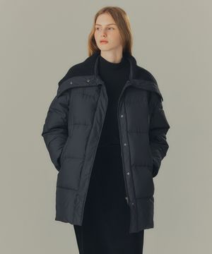 [W][COUTURE]니트카라하프다운점퍼 MYDJ8271