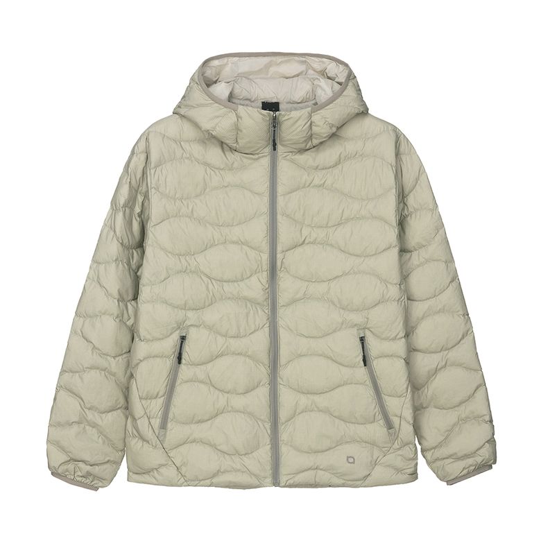 페더라이트 후드 다운 Light Khaki Beige