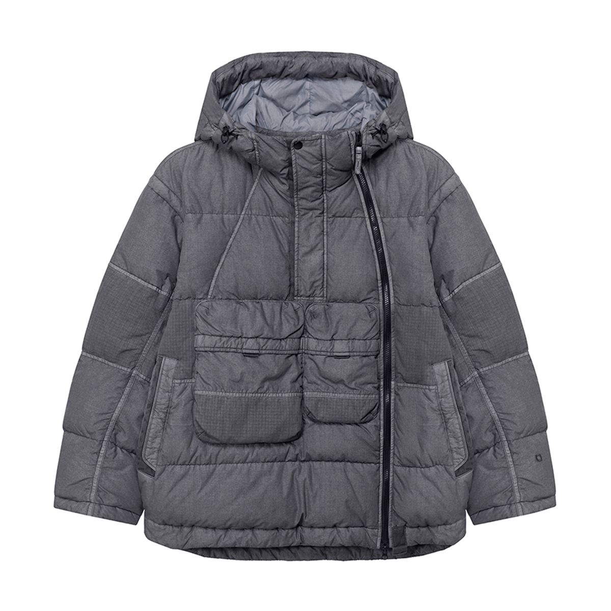 나우(nau) 가먼트다잉 아노라이크 다운 Dark Gray