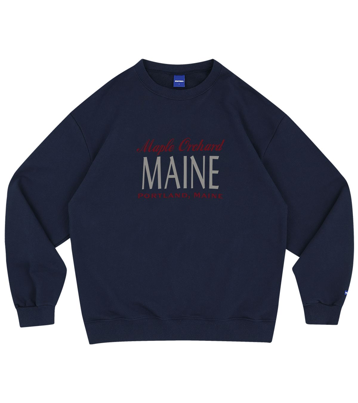 스텝온리(STAFFONLY) MAINE SWEATSHIRTS 02 (NAVY)