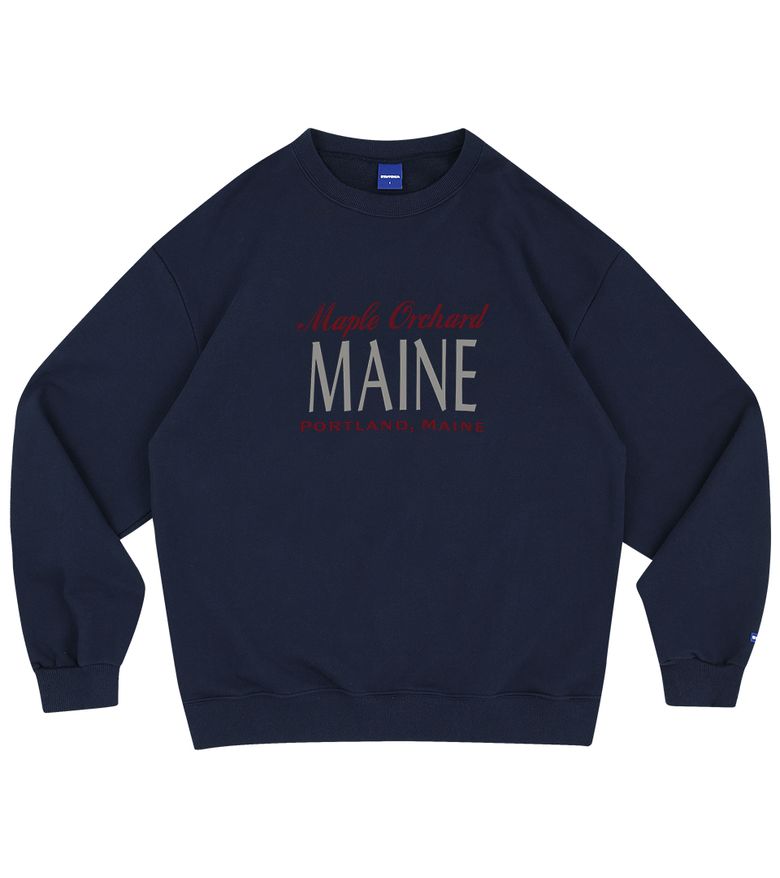 MAINE SWEATSHIRTS 02 (NAVY)