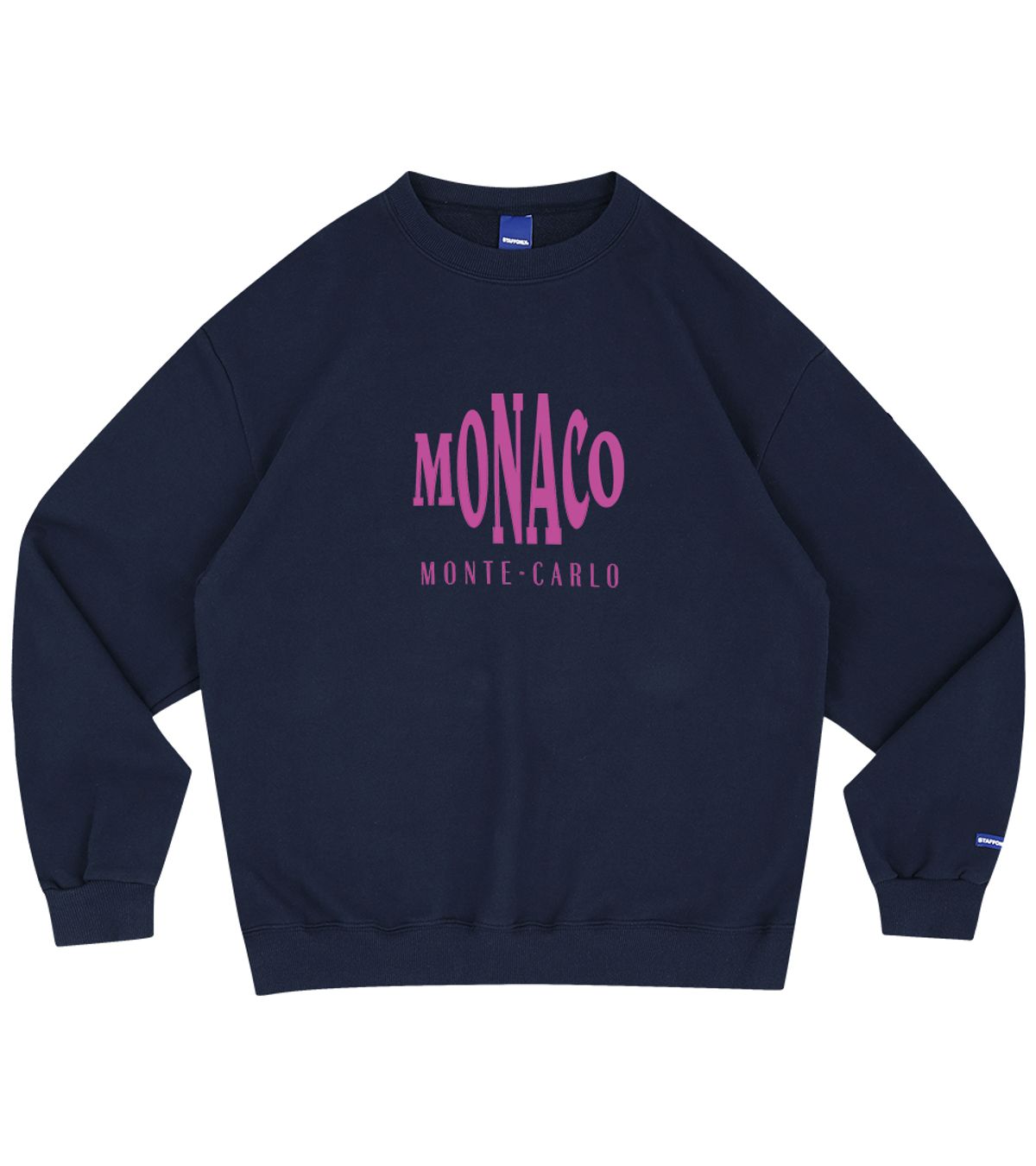 스텝온리(STAFFONLY) MONACO SWEATSHIRTS (NAVY)