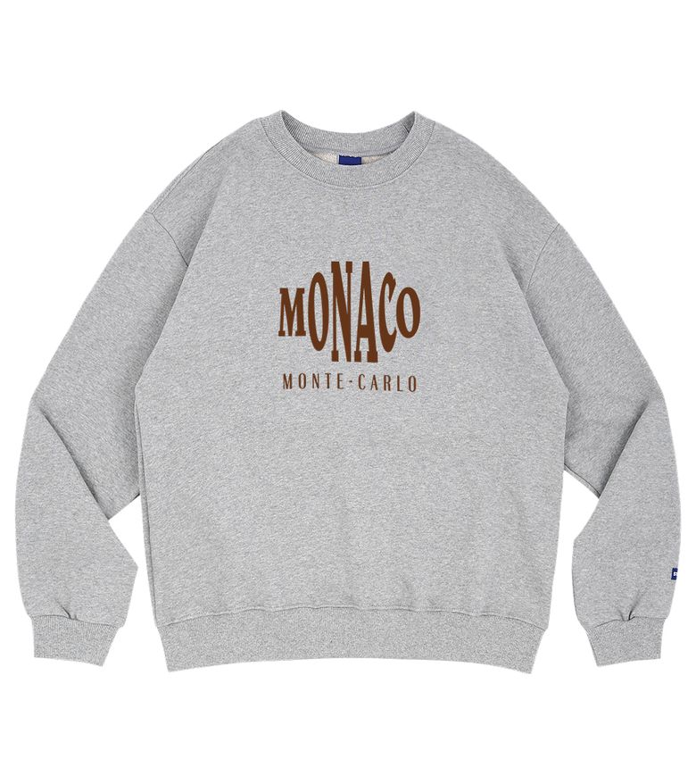 MONACO SWEATSHIRTS (MELANGE GREY)