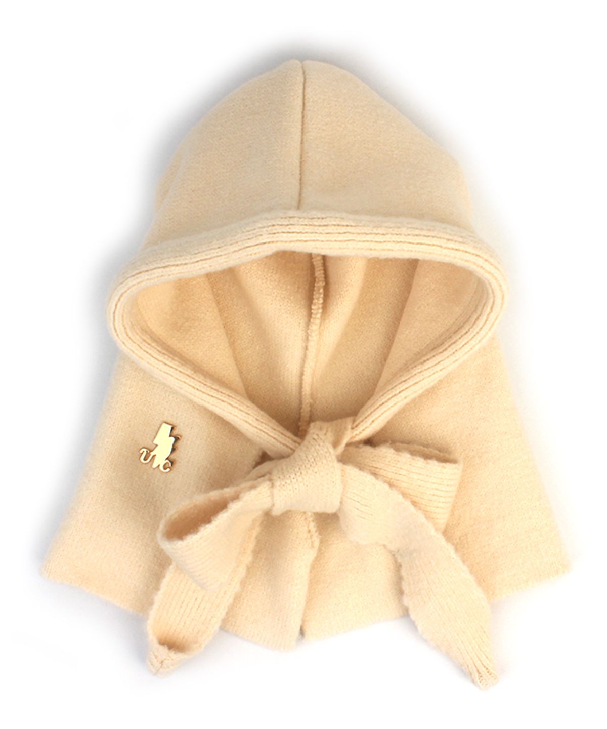 유니버셜 케미스트리(UNIVERSAL CHEMISTRY) Wool Strap Ivory Open Balaclava 바라클라바