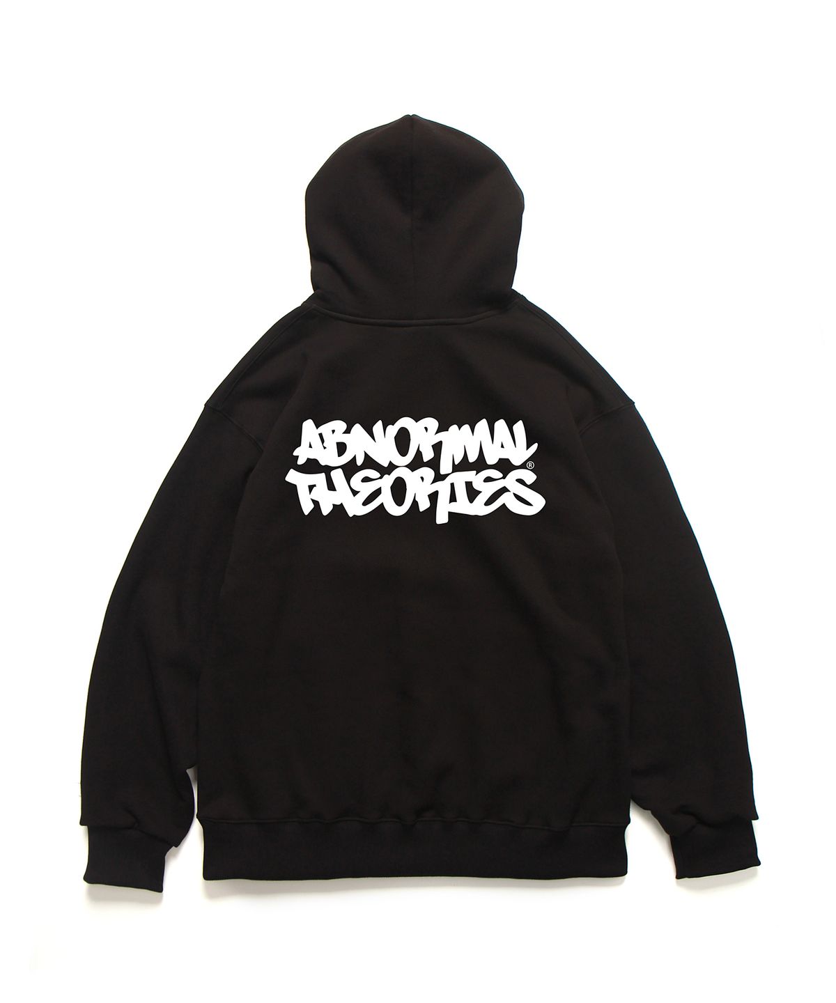 앱놀머씽(ABNORMALTHING) 태깅 후드 블랙 (TAGGING HOOD BLACK)