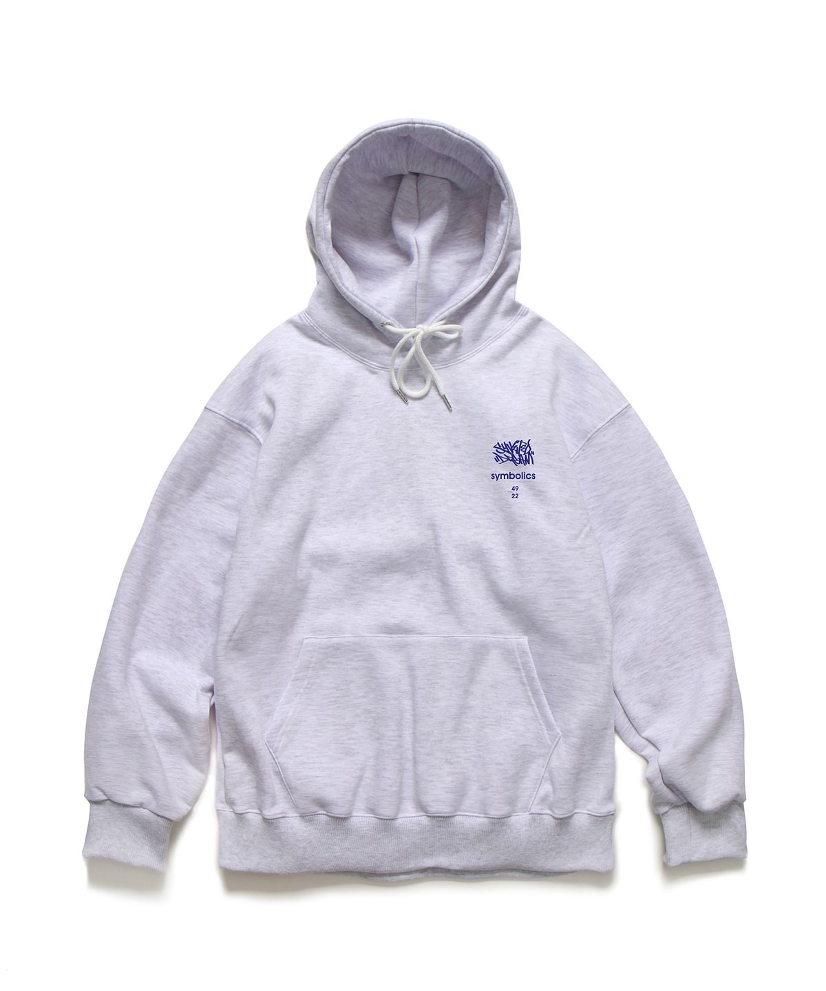 앱놀머씽(ABNORMALTHING) SYD 태깅 후드 라이트그레이 (SYD TAGGING HOOD LIGHT GREY)