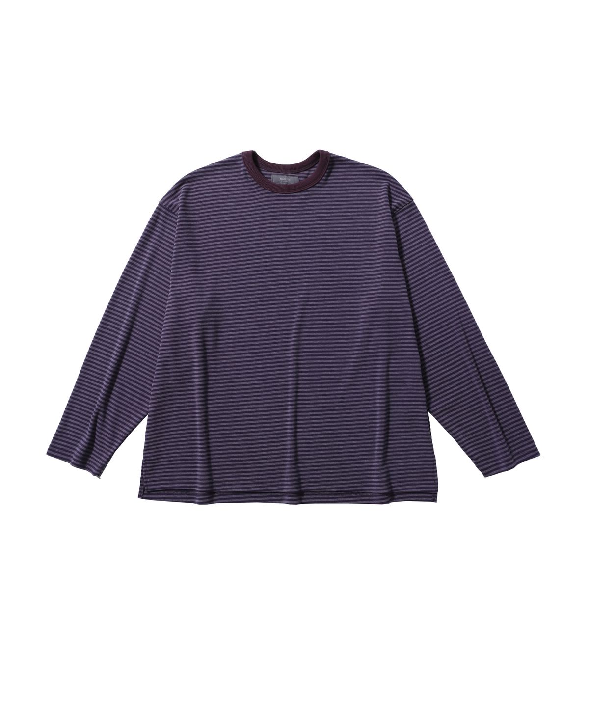 발루트(BALLUTE) DUSTY STRIPE LONG SLEEVE (PURPLE)