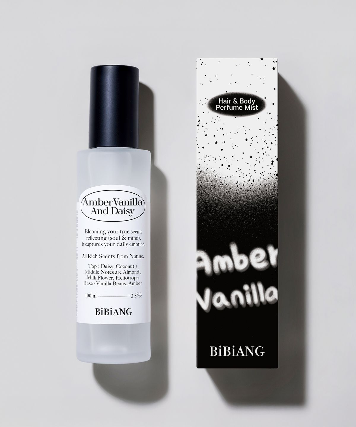 비비앙(BIBIANG) 헤어 바디 퍼퓸 미스트 100ml 엠버 바닐라 앤 데이지