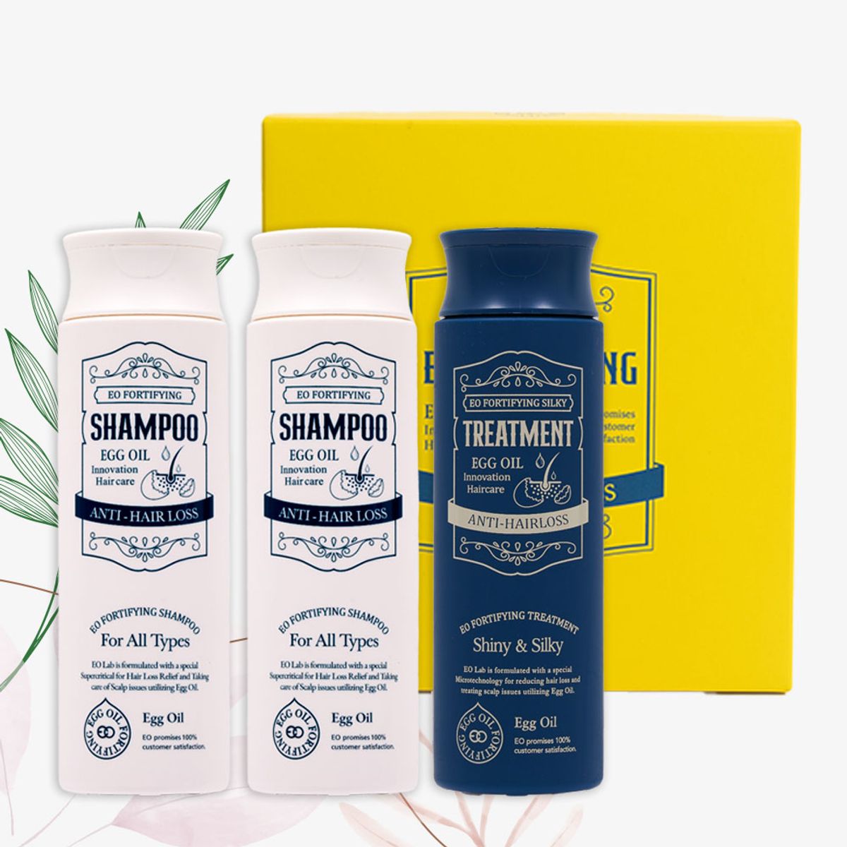 에오 포리파잉 (샴푸 & 트리트먼트)(EO FORTIFYING SHAMPOO & TREATMENT) 포리파잉 올타입 샴푸+트리트먼트 3종 세트