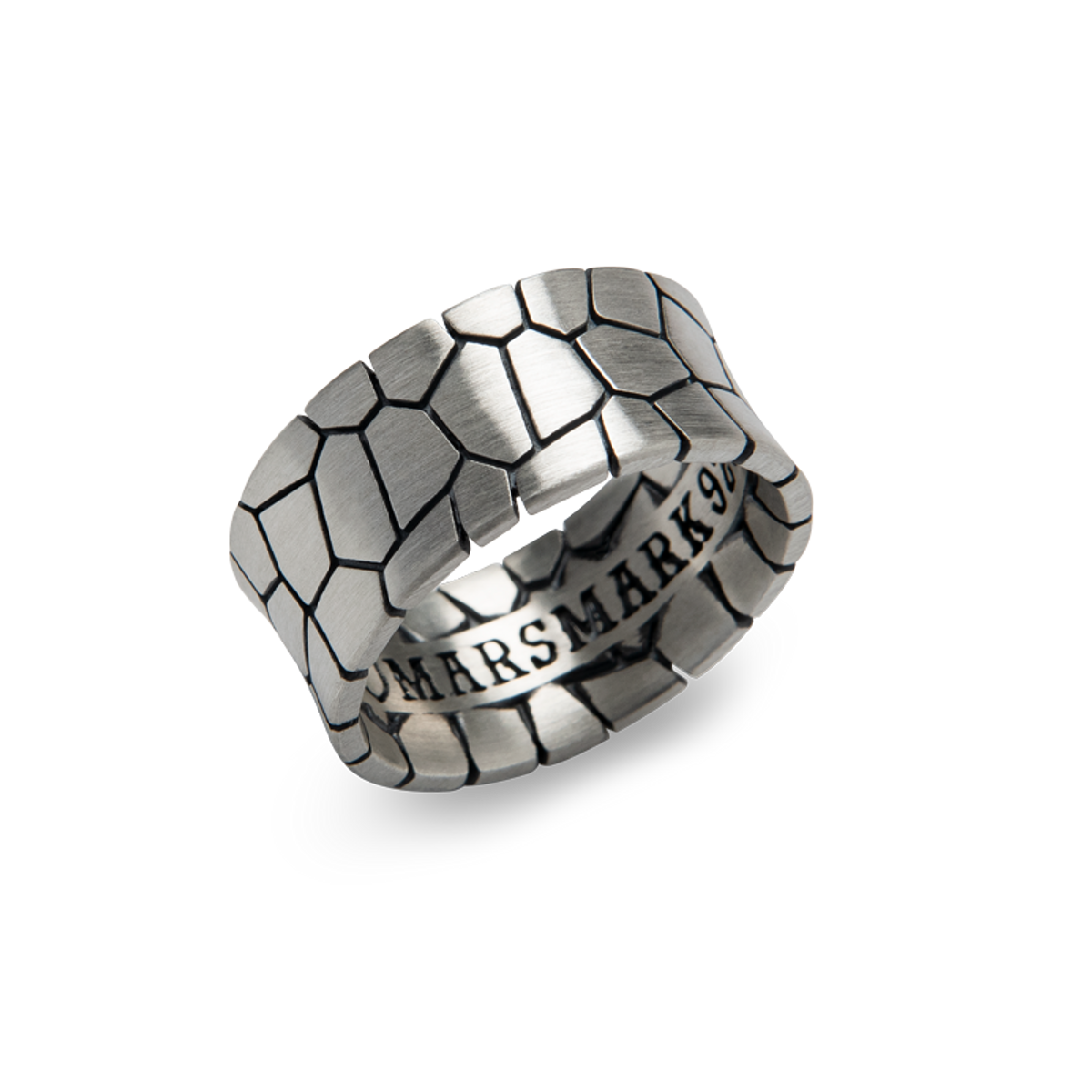 마르스마크(MARS MARK) Wide Cracked Ring