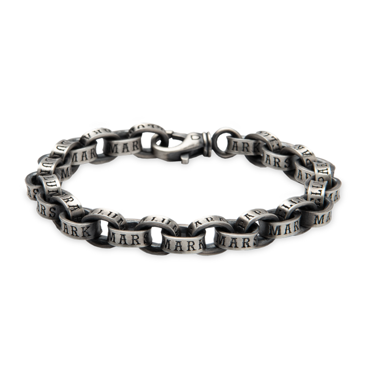 마르스마크(MARS MARK) M.S Lettering Link Bracelet