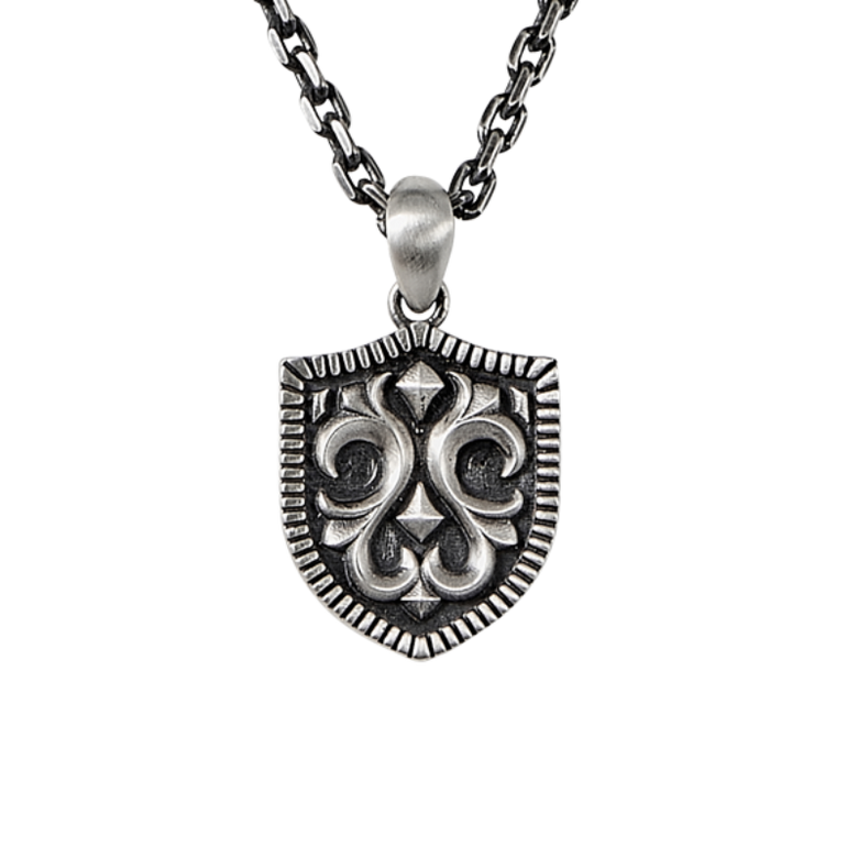 Cartouche Shield  Pendant No.1