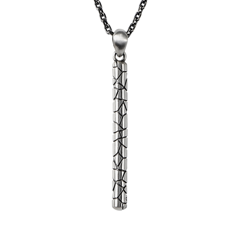 Wide Cracked Pendant No.2