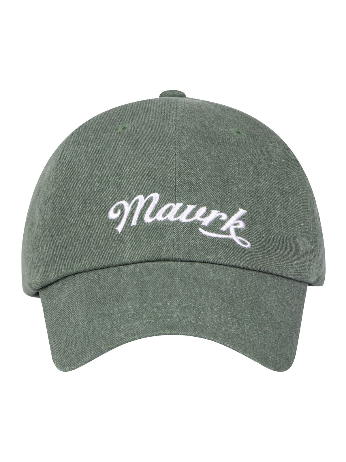 매버릭(MAVRK) 노트 로고 볼캡 블랙 카키