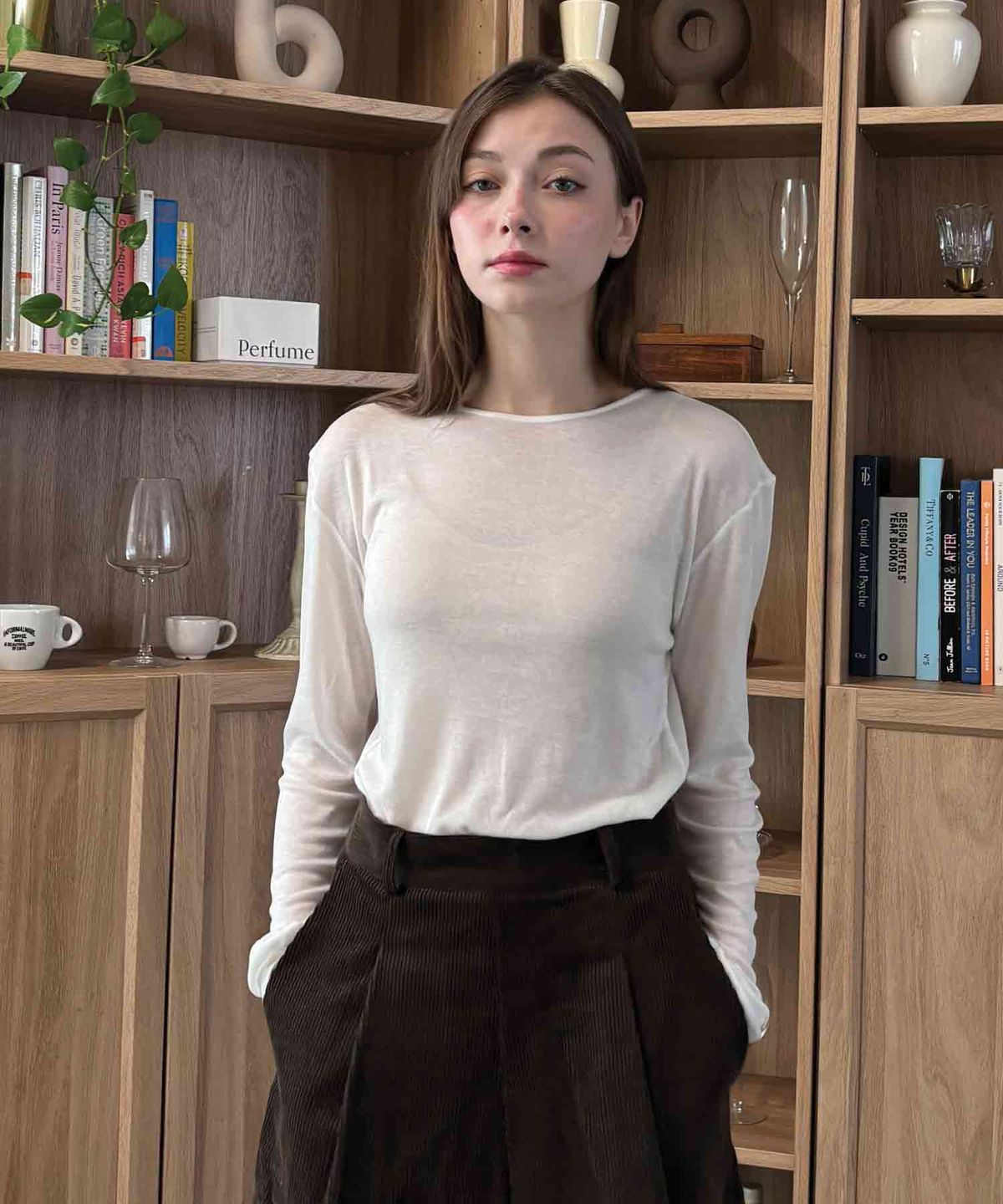 딜라이디(DELIDI) Surrel T-shirt (white)