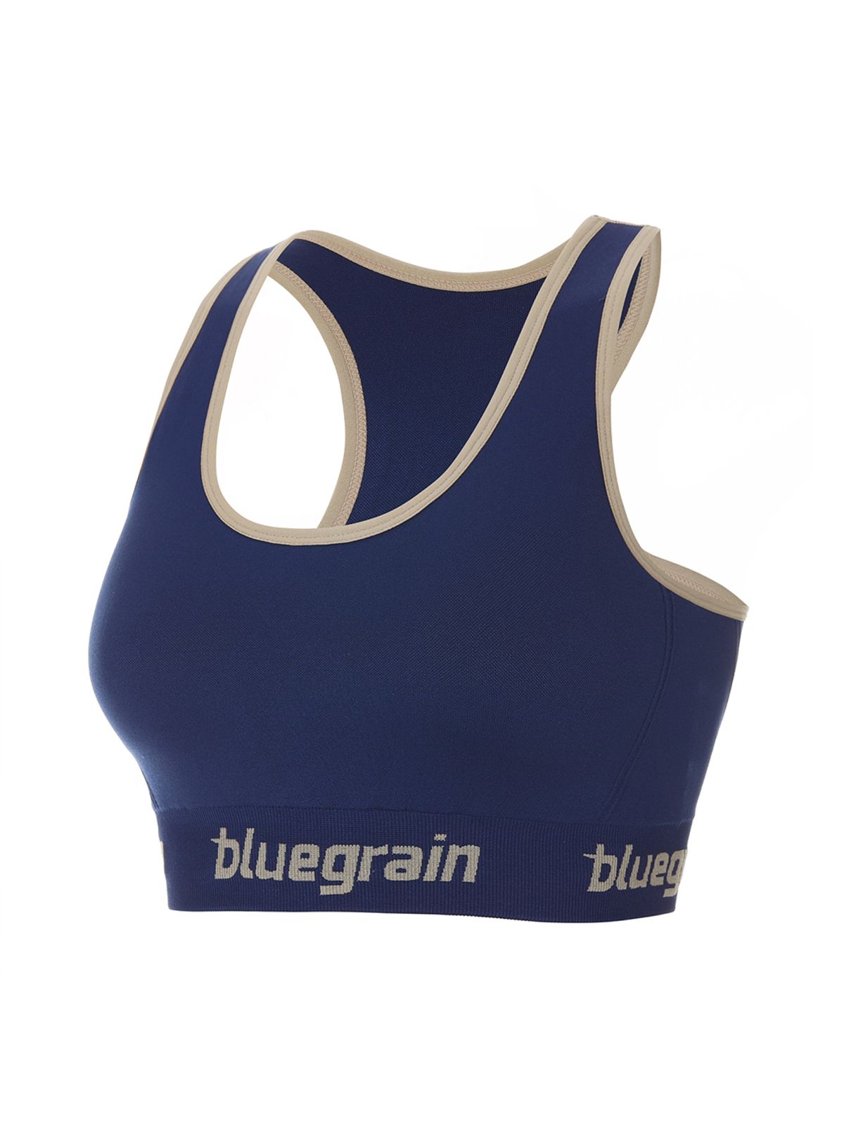 블루그레인(BLUEGRAIN) [일체형] 잘만브라 네이비베이지
