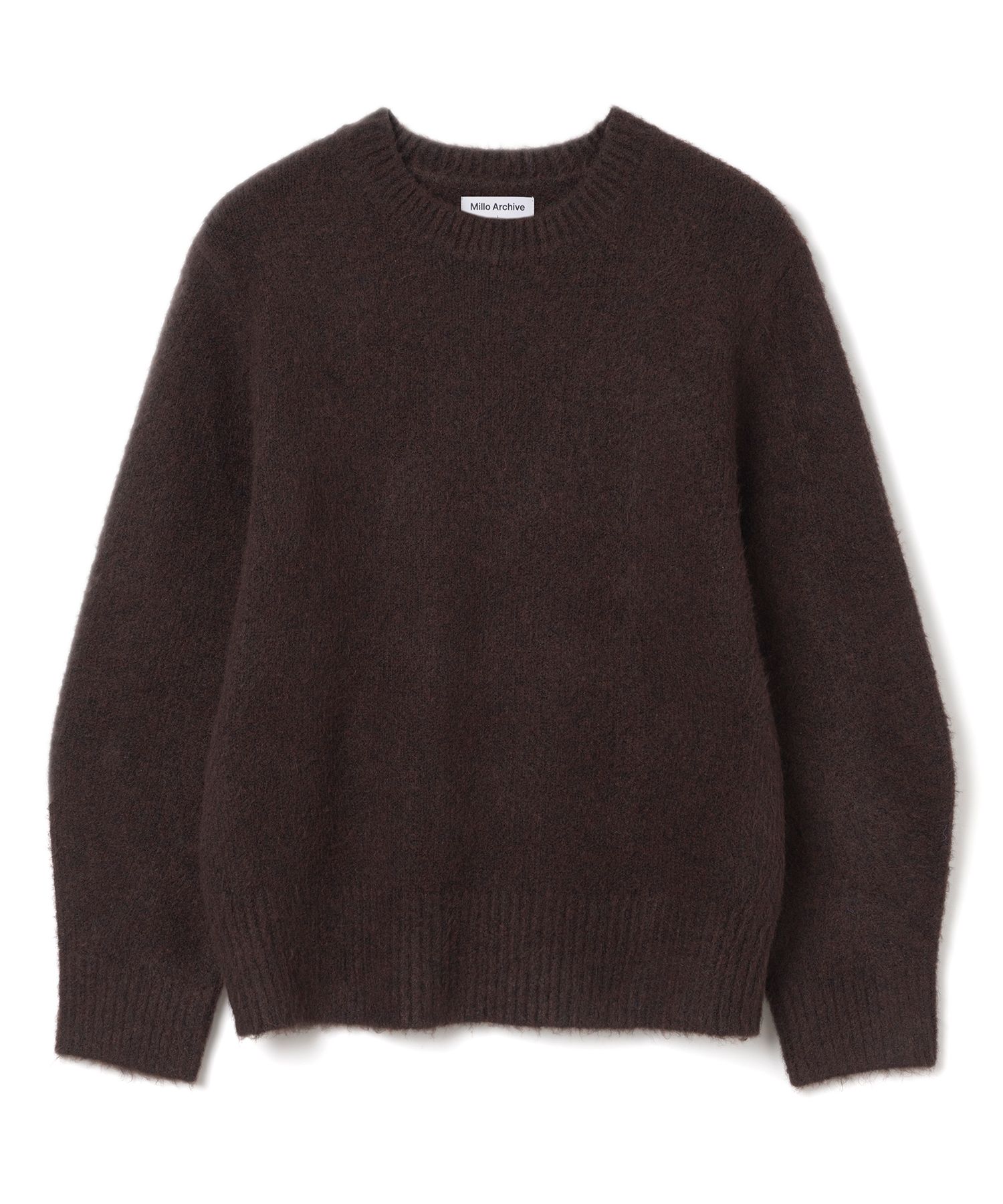 MILLO ARCHIVE ♥ Crop Silhouette Knit/ 追跡付 MUSINSA公式 | MILLO ARCHIVE Crop Silhouette Knit [Brown]