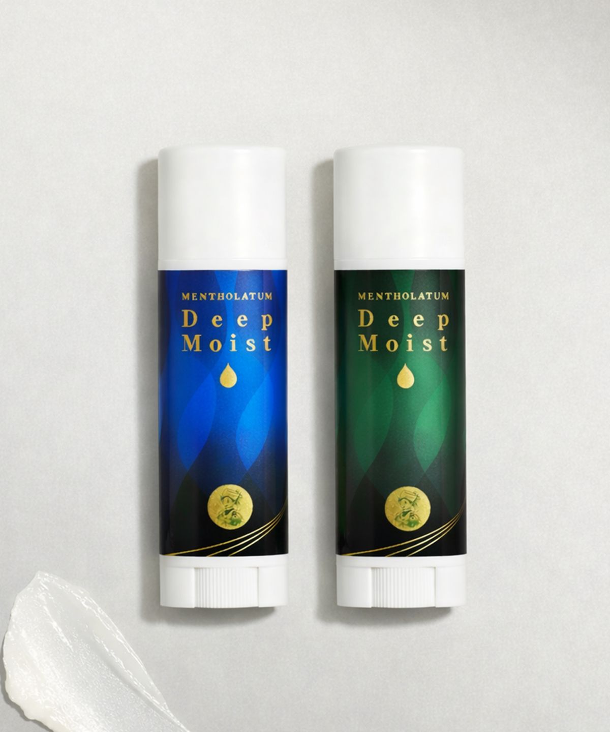 멘소래담(MENTHOLATUM) 2개 x 딥 모이스트 립밤 4.5g (멘톨/내추럴)