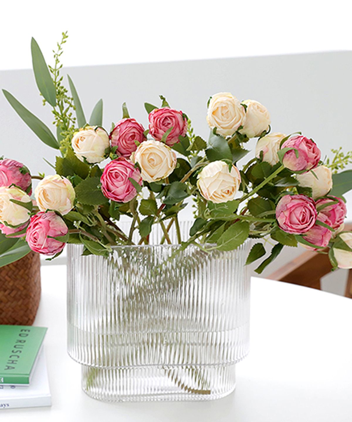 꾸민뜰(KKUMINTTEUL) 한송이 자나 장미꽃 조화 5p