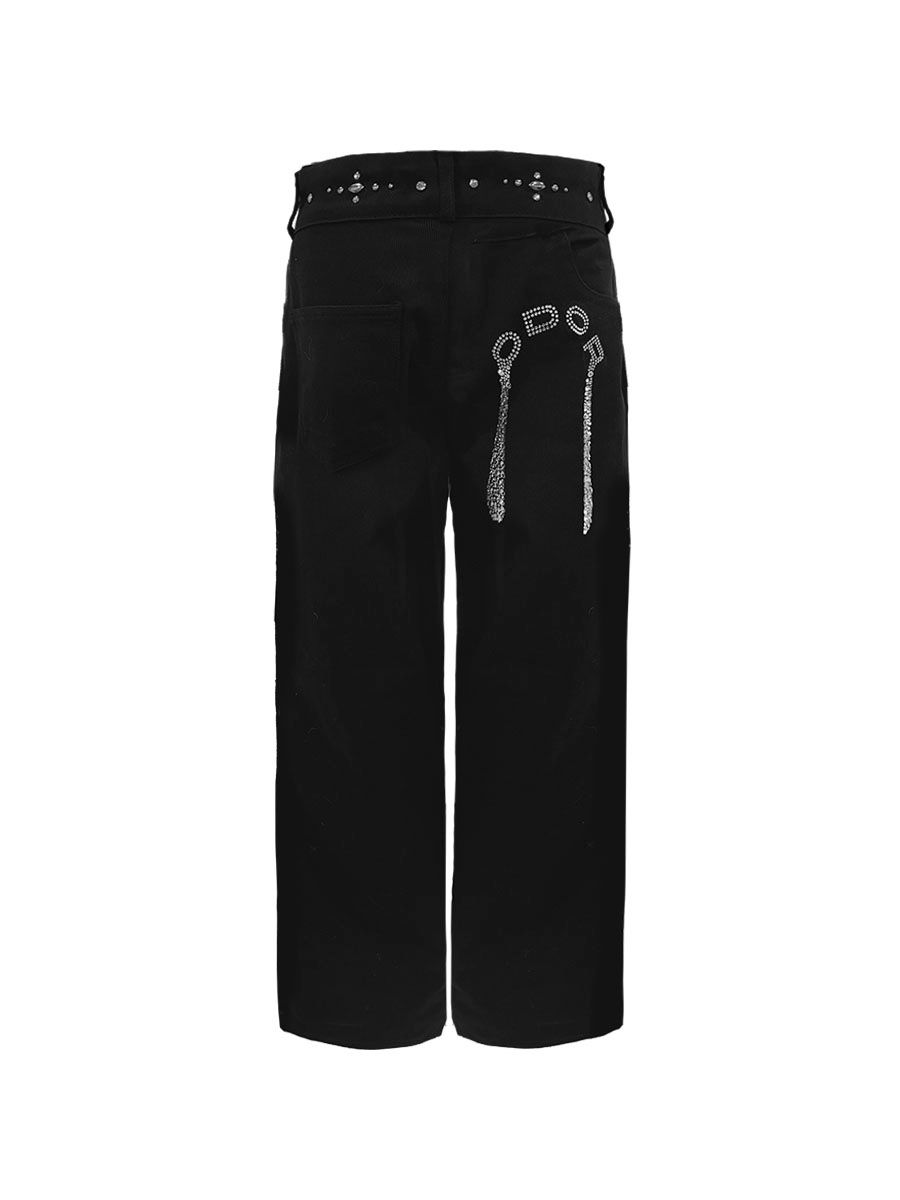 [ODOR] Cris studded pants/追跡付 MUSINSA | ODOR Cris studded pants