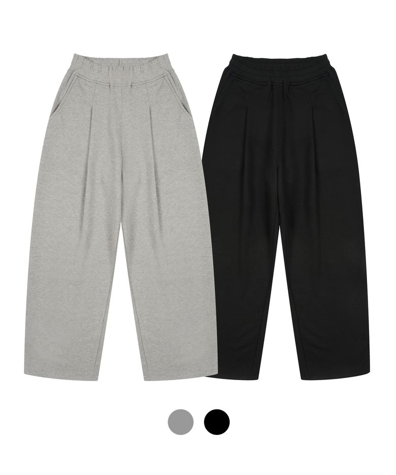 [2PACK]에센셜 베이직 와이드팬츠 2 COLOR