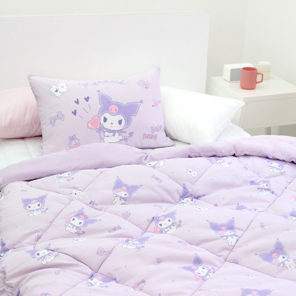 나라홈데코(NARAHOMEDECO) 산리오 쿠로미 마이크로침구세트 스위트캔디