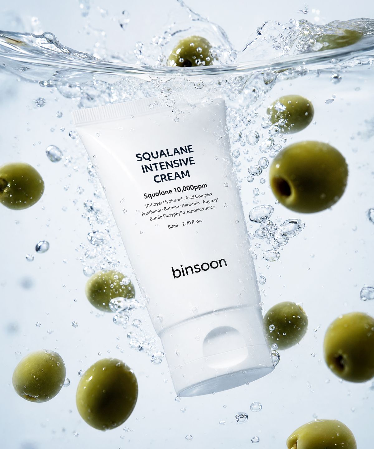 빈순(BINSOON) 스쿠알란 인텐시브 수분 크림 80ml