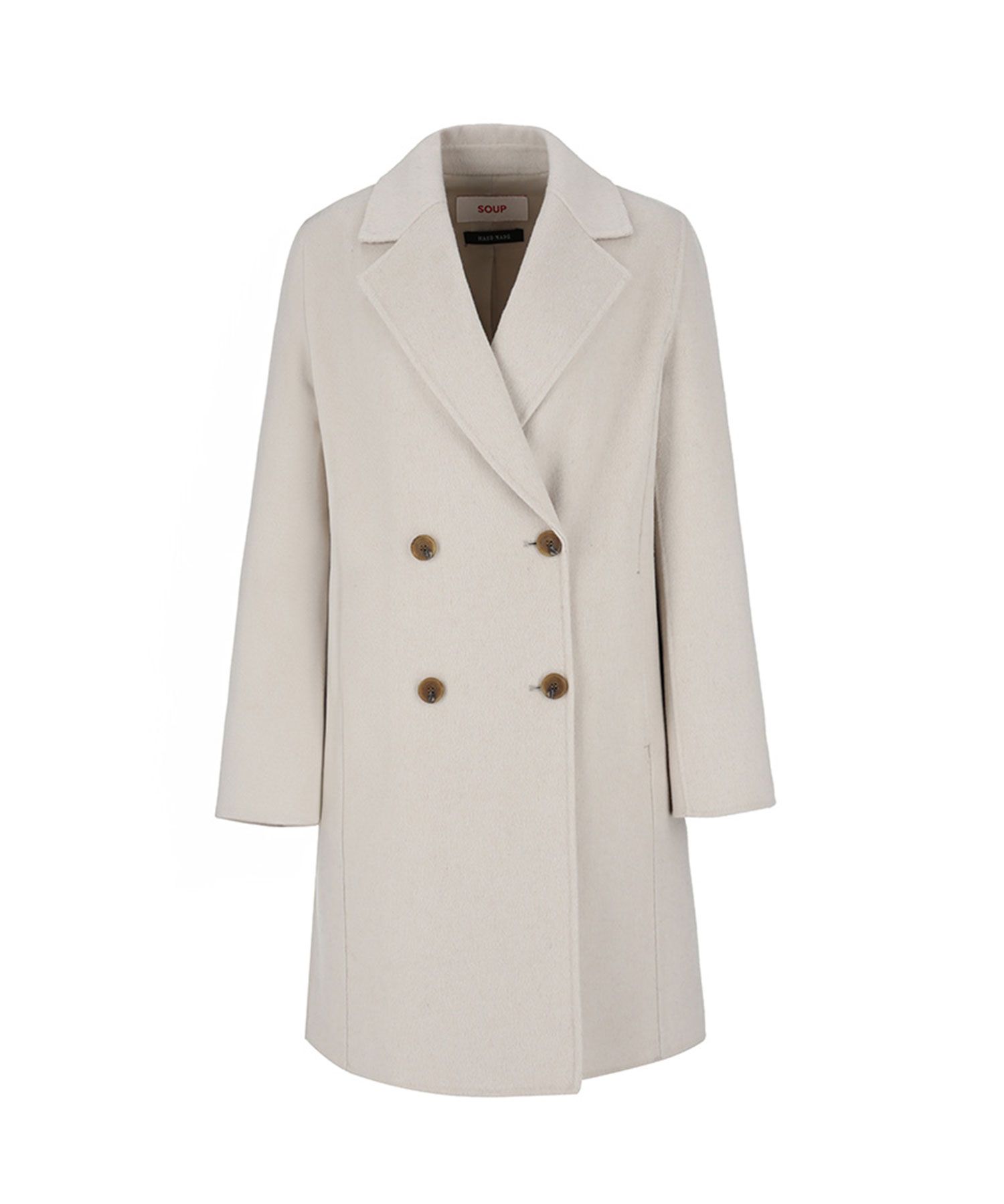 MUSINSA | SOUP Cashmere Handmade Coat (SAAHC32)