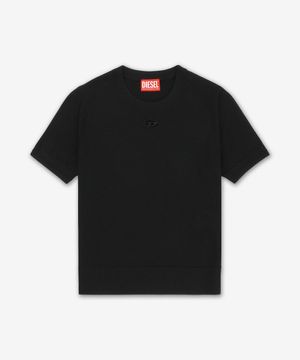 M-알리네 반소매 티셔츠 - 블랙 / A175010DCCH9XX