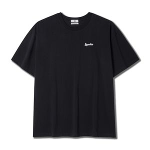 FRG 오버핏 코튼 반팔 - 블랙