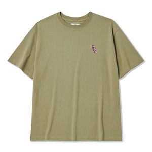 FRG 코튼 티셔츠 - 카키