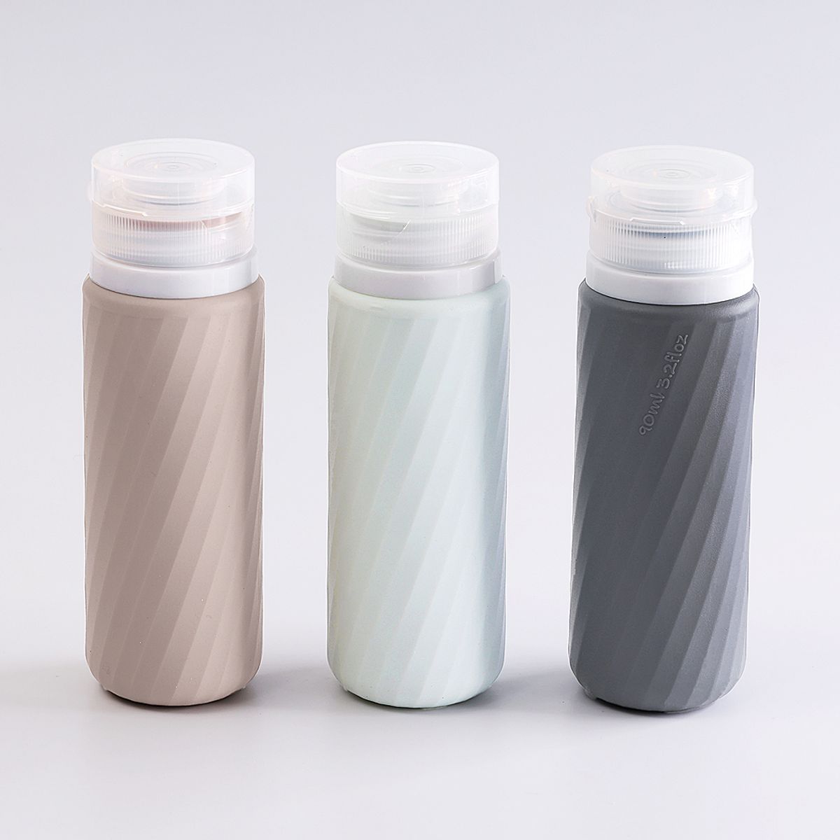 히지(HIIJI) 실리콘 여행용공병 90ml 세트A(모노)