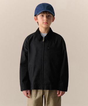코튼 워크 재킷 [블랙]