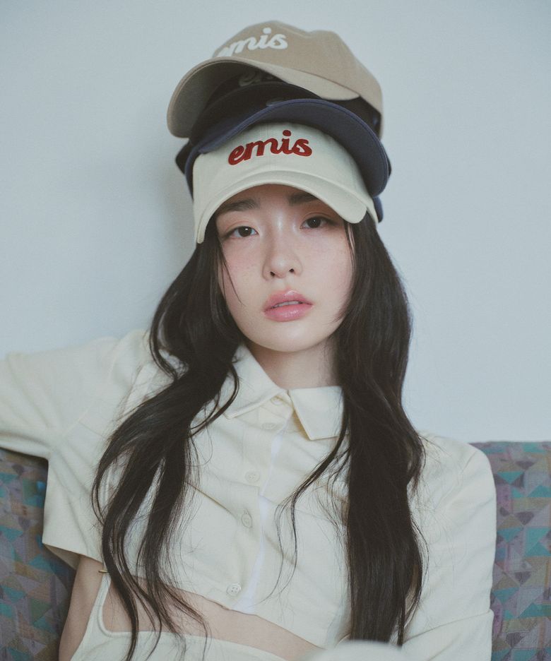APPLIQUE BALL CAP-CREAM