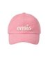 APPLIQUE BALL CAP-PINK