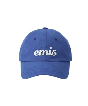 APPLIQUE BALL CAP-BLUE