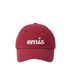 APPLIQUE BALL CAP-RED