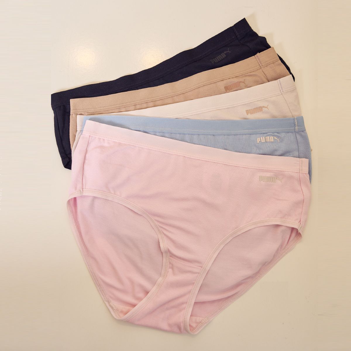 푸마 바디웨어(PUMA BODYWEAR) 블루밍 레이온 삼각팬티 5PACK