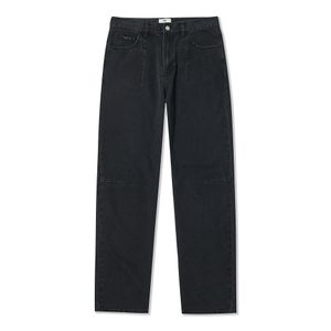 니스 컷팅 레귤러 스트레이트 데님 팬츠