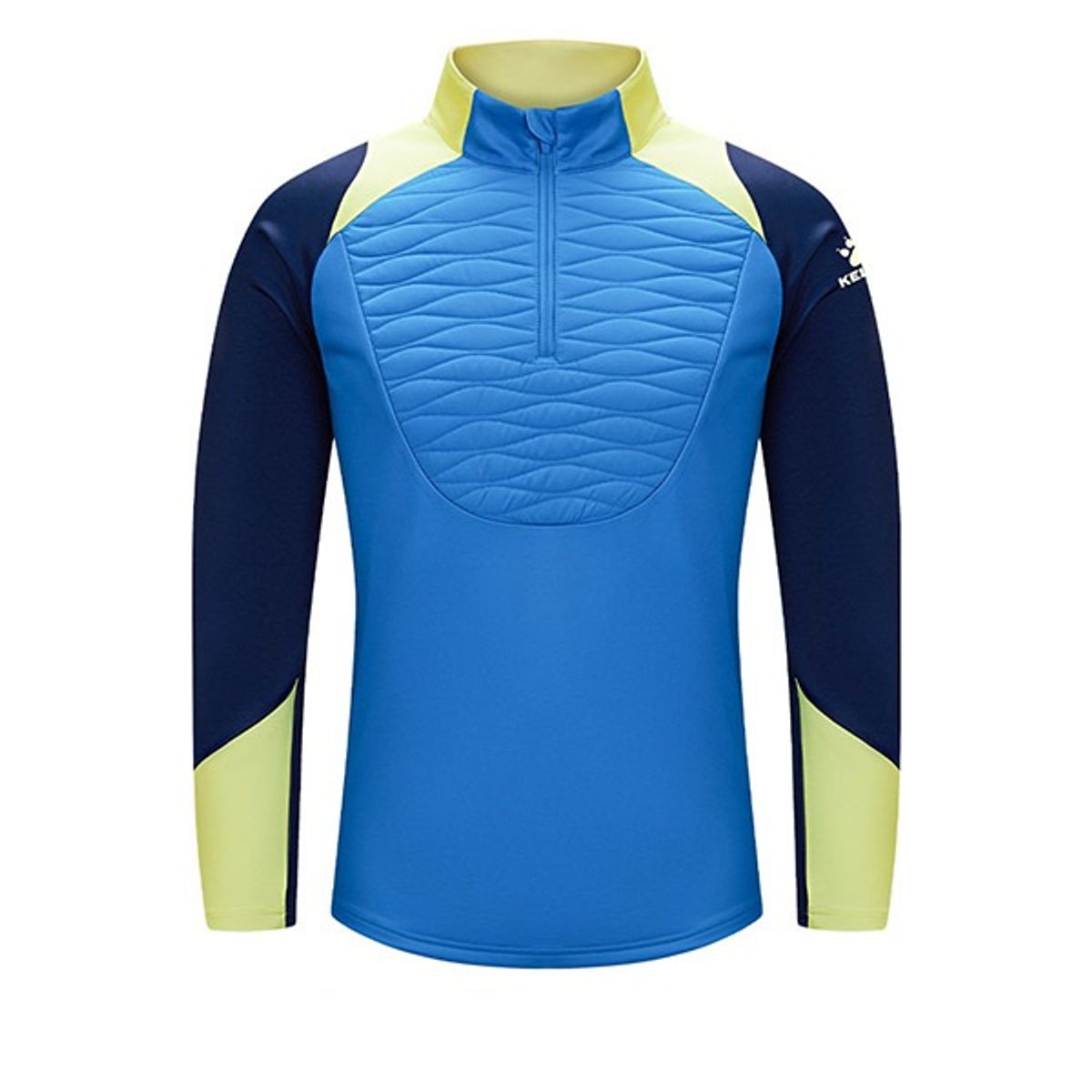 켈미(KELME) 8361TT1016 하프 집업 트레이닝 탑 Lake Blue