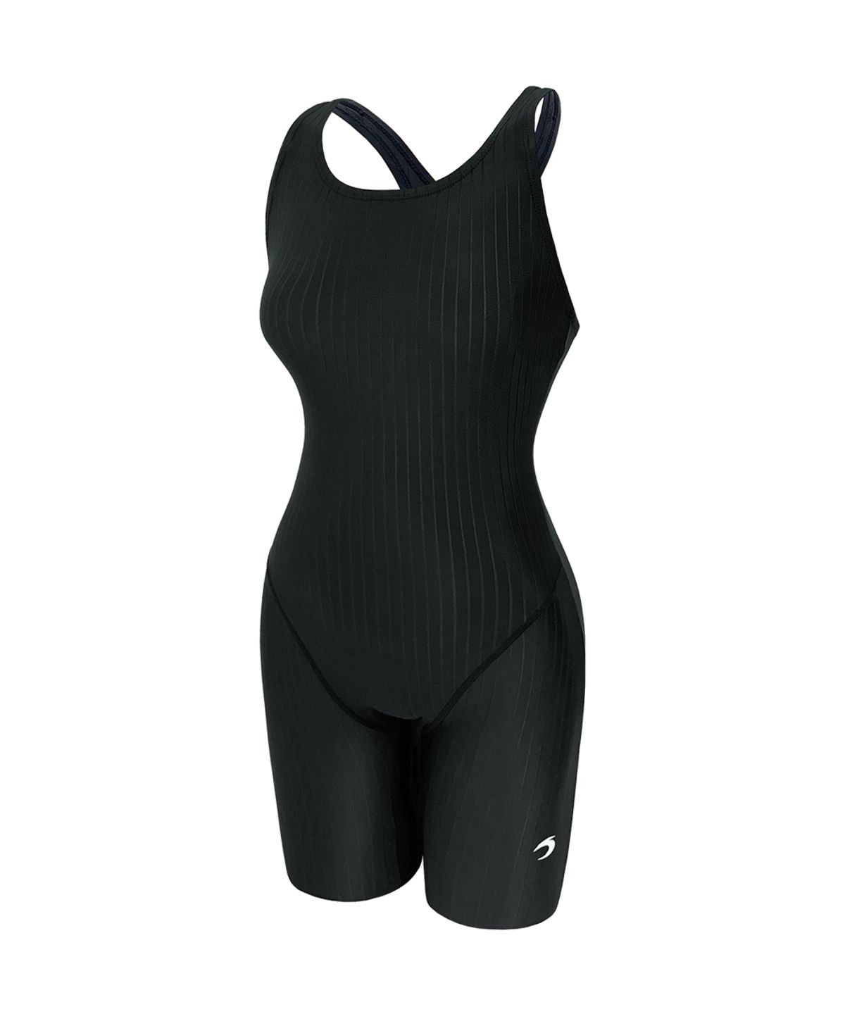티에스스포츠(TS SPORTS) 여성 Y백 5부 반신 실내수영복 M24032