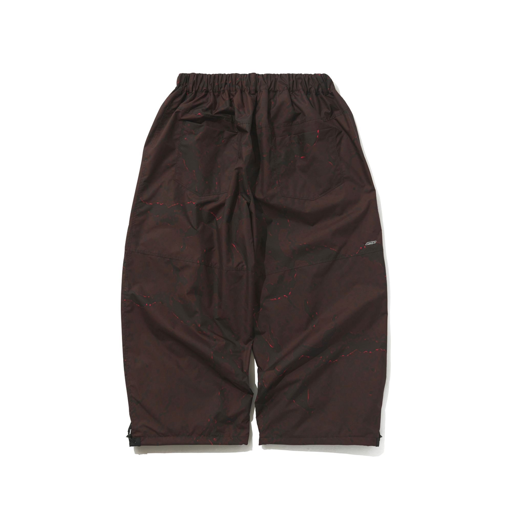 MUSINSA | BSRABBIT Drink Sexy New Super Wide Pants Triangle Red