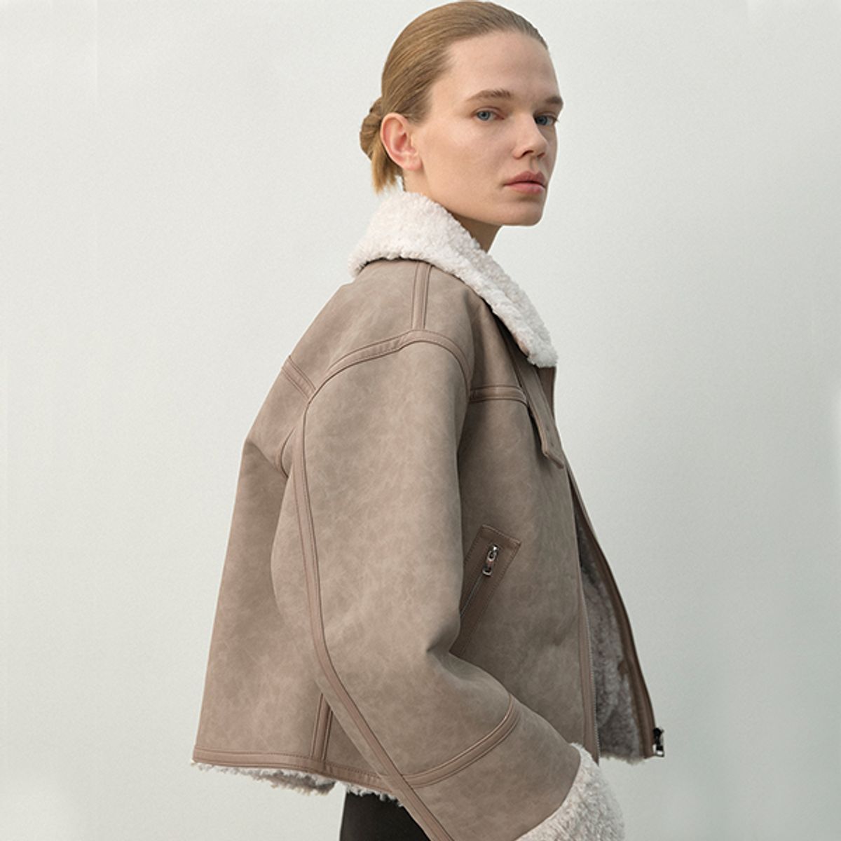 아틀리에 나인(ATELIER NAIN) LEATHER LINE MUSTANG JACKET(JK-2995)
