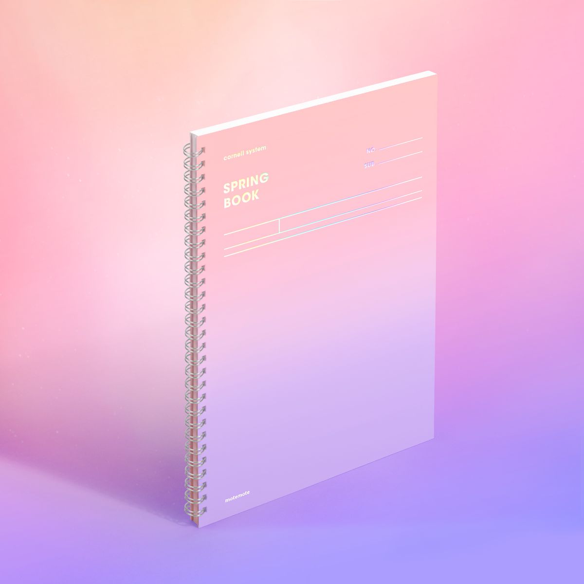 모트모트(MOTEMOTE) [컬러칩] 스프링북 - 드림 캐처